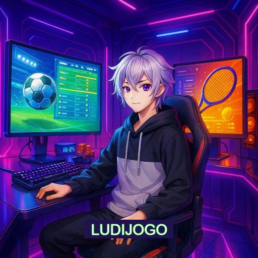 Imagem promocional do app oficial LUDIJOGO destacando a conveniência de jogar cassino online pelo celular ou navegador