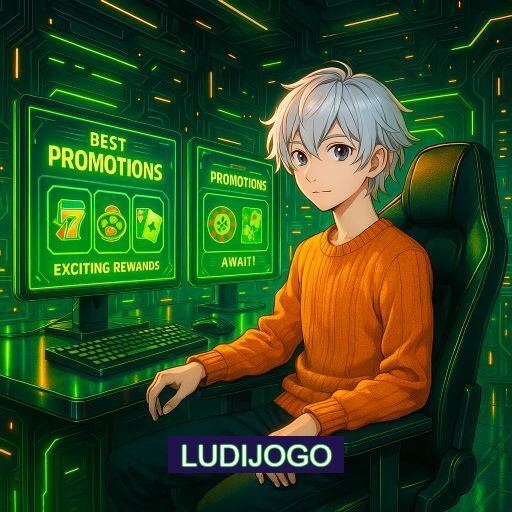 Imagem promocional do app oficial LUDIJOGO destacando a conveniência de jogar cassino online pelo celular ou navegador